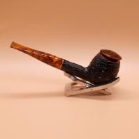 Savinelli Tortuga 207 Rustic Straight 6mm Fishtail Pipe (SAV1895)