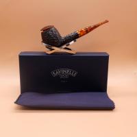 Savinelli Tortuga 207 Rustic Straight 6mm Fishtail Pipe (SAV1895)