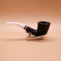 Savinelli Avorio 920 Rustic Brown 6mm Filter Fishtail Pipe (SAV1902) (End of Line)