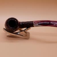 Savinelli Vigna 670 Rustic Bent 6mm Fishtail Pipe (SAV1913) (End of Line)