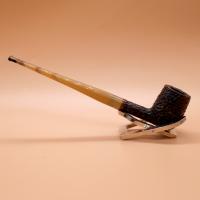 Savinelli Gingers Favourite 104 Rustic Straight 6mm Filter Fishtail Pipe (SAV1926)