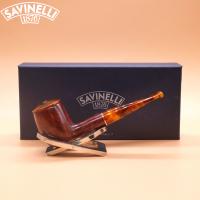 Savinelli Tortuga 106 Smooth Straight 6mm Fishtail Pipe (SAV1937)