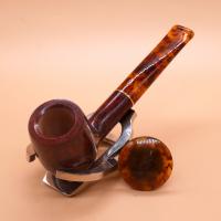 Savinelli Tortuga 106 Smooth Straight 6mm Fishtail Pipe (SAV1937)