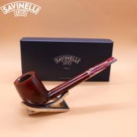 Savinelli Vigna 804 Smooth Straight 6mm Fishtail Pipe (SAV1969) (End of Line)