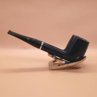 Savinelli Arcobaleno Blue 111 Smooth Straight 9mm Filter Fishtail Pipe (SAV2011)