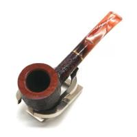 Savinelli Roma Lucite 122 Rustic 6mm Filter Half Bent Pot Fishtail Pipe (SAV2043)