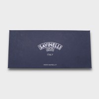 Savinelli Ottagono Sandblast Black Straight 6mm Filter Fishtail Pipe (SAV2136)