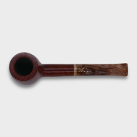 Savinelli Dolomiti 128 Smooth Light Brown Fishtail 9mm Pipe (SAV2078) (End of Line)
