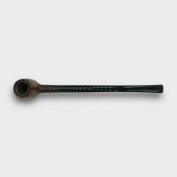 Savinelli Churchwarden 104 Brownblast Bent Fishtail Pipe (SAV2111)