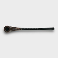 Savinelli Churchwarden 404 Brownblast Bent Fishtail Pipe (SAV2113)