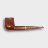 Savinelli Dolomiti 128 Smooth Light Brown Fishtail 9mm Pipe (SAV2132)