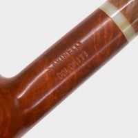 Savinelli Dolomiti 128 Smooth Light Brown Fishtail 9mm Pipe (SAV2132)