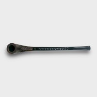 Savinelli Churchwarden 404 Brownblast Bent Fishtail Pipe (SAV2134)