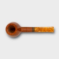 Savinelli Miele 344 Smooth Straight Honey 6mm Filter Fishtail Pipe (SAV2140)