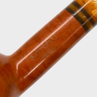 Savinelli Miele 344 Smooth Straight Honey 6mm Filter Fishtail Pipe (SAV2140)
