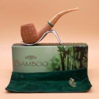 Savinelli Bamboo 602 Rustic 6mm Fishtail Pipe (SAV839) (End of Line)
