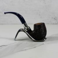 Savinelli Eleganza Rustic 614 Full Bent Billiard 6mm Fishtail Pipe (SAV918)