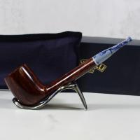Savinelli Oceano Burgundy 804 Smooth Straight Billiard 6mm Pipe (SAV925) (End of Line)