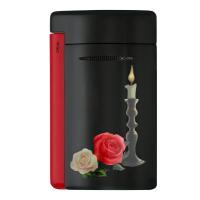 ST Dupont Lighter - Minijet - Memento Mori Black (Discontinued)