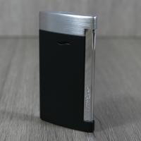 ST Dupont Lighter - Slim 7 Flat Flame Torch - Matt Black Finish
