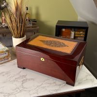 SLIGHT SECONDS - Prestige Stetson Humidor - 150 Cigars Capacity
