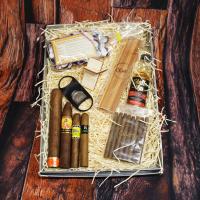 Team Work Gift Box Sampler - Cigars, Whisky & Accessories