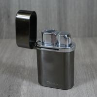 Vector Thundra - Triple Torch Table Lighter - Gunmetal - End of Line