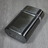 Vector Thundra - Triple Torch Table Lighter - Gunmetal - End of Line