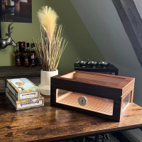 Adorini Treviso Grande Deluxe Cigar Humidor - 100 Cigar Capacity (AD057)