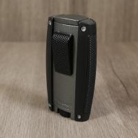 Xikar Turismo Double Jet Lighter - Matte Grey