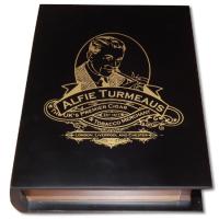 Turmeaus Book Cabinet - Custom Blend Havana Cigars - Black - 16 cigars