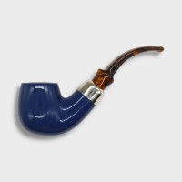 Vauen Azzurro 1515 Smooth Bent 9mm Filter Fishtail Pipe (VA1629)