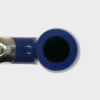 Vauen Azzurro 1515 Smooth Bent 9mm Filter Fishtail Pipe (VA1629)