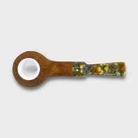 Vauen Camo 537 Sandblast 9mm Filter Fishtail Pipe (VA1634)