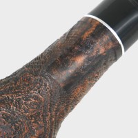 Vauen Maximus 581 Sandblast 9mm Filter Fishtail Pipe (VA1687)