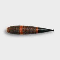 Vauen Zeppelin ZEP Rustic 9mm Filter Fishtail Pipe (VA1737)