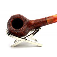 Vauen Leopold 5114  Sandblast 9mm Filter Fishtail Pipe (VA379)