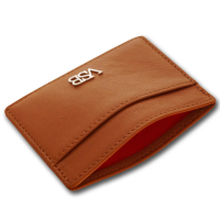 VSB London Brown Leather Card Holder