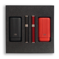 VSB London Black & Red Edition Gift Set