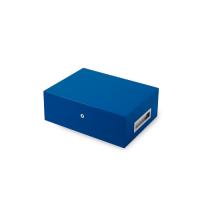 Villa Spa Cigar Humidor - up to 200 Cigar Capacity - Dark Blue
