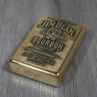 Zippo - Jim Beam Label Brass Emblem - Windproof Lighter