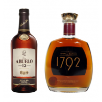 SPECIAL OFFER BUNDLE DEAL - Ron Abuelo 12 Year Old Rum & 1792 Small Batch Kentucky Straight Bourbon