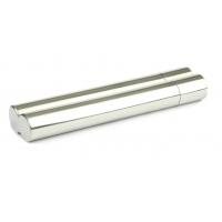 Adorini Double Cigar Case - Chrome Finish - Fits 2 Cigars (AD106)