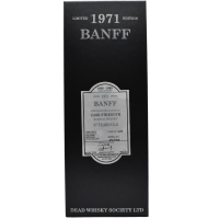 Banff 37 Year Old 1971 Dead Whisky Society - 53.3% 70cl