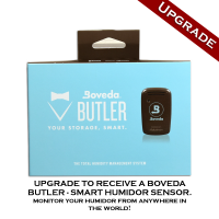 Black Humidor Beginners Set - 25 Cigar Capacity