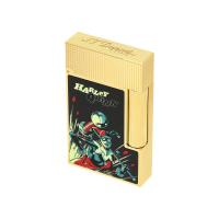 ST Dupont Lighter - Ligne 2 - DC Comics Harley Quinn - Yellow Gold