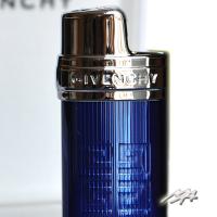 Givenchy Mini Bic Case Chrome Clear Blue