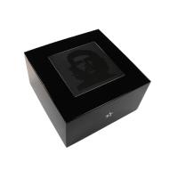 Elie Bleu Humidor - Che Black Sycamore  -  75 Cigar Capacity