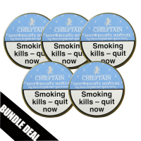 BUNDLE DEAL - Chieftain Shipwrights Mixture Pipe Tobacco - 5 x 50g Tin