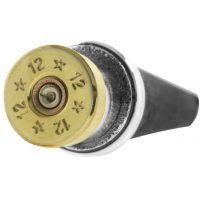 Shotgun Cartridge English Pewter Wine Bottle Stopper